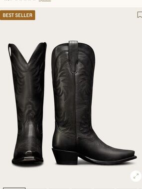 Tecovas The Annie Western Boots in Black